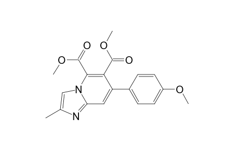 Dimethyl 7-(4-methoxyphenyl)-2-methylimidazo[1,2-a]pyridine-5,6-dicarboxylate