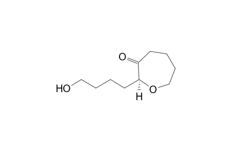2-(4-Hydroxybutyl)oxepan-3-one