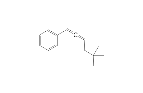 5,5-Dimethyl-1-phenyl-1,2-hexadiene