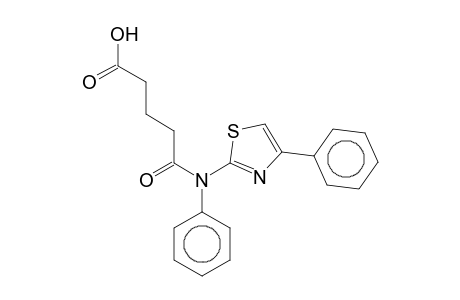 N-phenyl-N-(4-phenyl-2-thiazolyl)glutaric acid monoamide