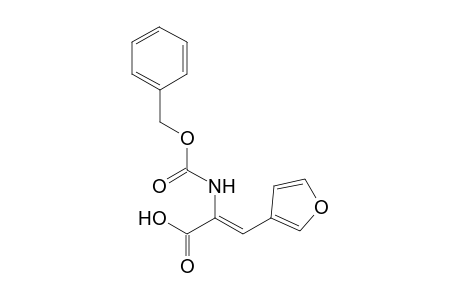 (Z)-2-[(Benzyloxy)carbonylamino]-3-(furan-3'-yl)prop-2-enoic acid