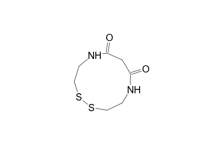 1,2-Dithia-5,9-diaza-cycloundecane-6,8-dione