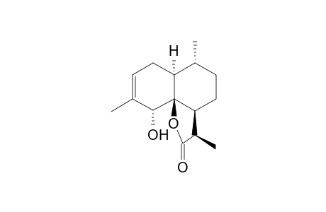 3,7,11-trimethyl 2-hyoxy-13-oxatricyclo[8.3.0.0(1,6)]tridec-3-en-12-one