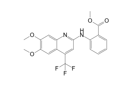 Methyl 2-{[6,7-dimethoxy-4-(trifluoromethyl)quinolin-2-yl]amino}benzoate