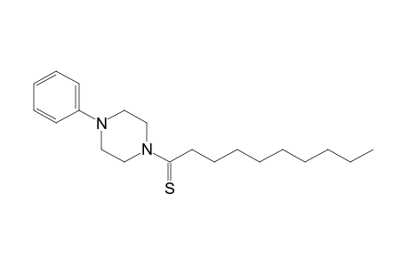 1-phenyl-4-thiodecanoylpiperazine