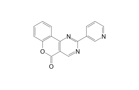 5H-[1]Benzopyrano[4,3-d]pyrimidin-5-one, 2-(3-pyridinyl)-