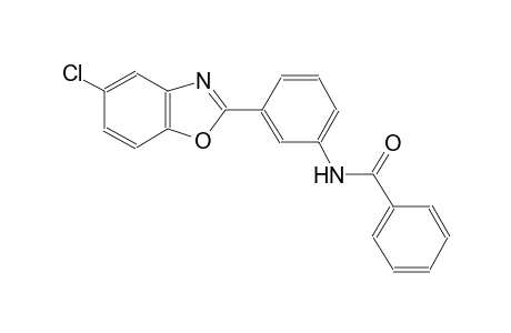 benzamide, N-[3-(5-chloro-2-benzoxazolyl)phenyl]-