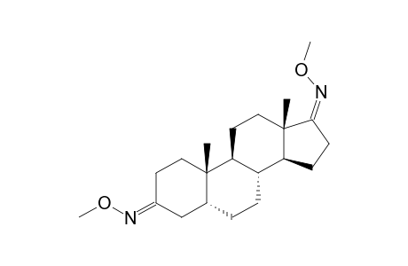 5-beta-androstan-3,17-dione, 2MEOX