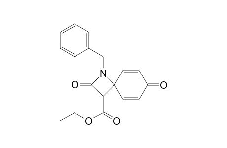 Ethyl 1-benzyl-2,7-dioxo-1-azaspiro[3.5]nona-5,8-diene-3-carboxylate