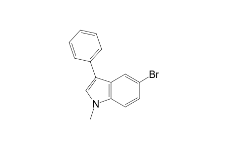 5-Bromo-1-methyl-3-phenyl-1H-indole
