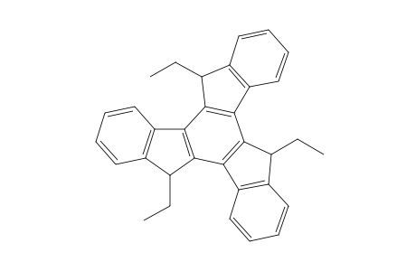 syn-5,10,15-Triethyl-10,15-dihydro-5H-diindeno[1,2-a;1',2'-c]fluorene
