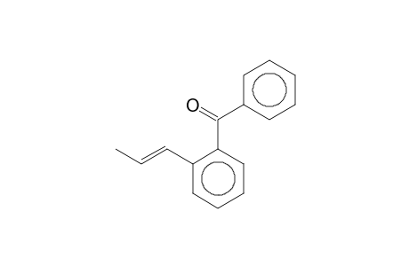 phenyl-[2-[(E)-prop-1-enyl]phenyl]methanone