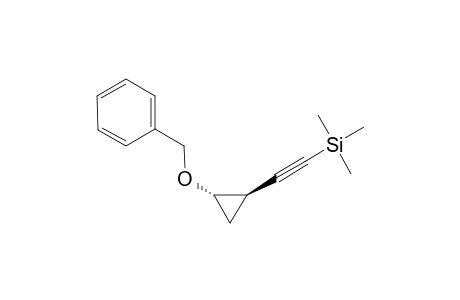 (S,R)-1-Benzyloxy-2-(trimethylsilylethynyl)cyclopropane