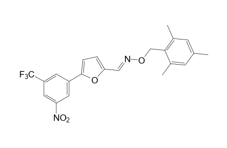 5-(2-nitro-a,a,a-trifluoro-p-tolyl)-2-furaldehyde, O-(2,4,6-trimethylbenzyl)oxime