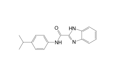 1H-Benzimidazole-2-carboxamide, N-[4-(1-methylethyl)phenyl]-
