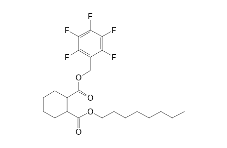 1,2-Cyclohexanedicarboxylic acid, octyl pentafluorobenzyl ester