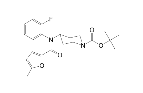 tert-Butyl-4-[(2-fluorophenyl)(5-methylfuran-2-carbonyl)amino]piperidine-1-carboxylate