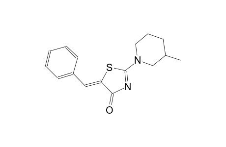 (5Z)-5-benzylidene-2-(3-methyl-1-piperidinyl)-1,3-thiazol-4(5H)-one