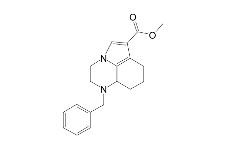 1-Benzyl-6-methoxycarbonyl-2,3,7,8,9,10-hexahydro-1H-pyrrolo[1,2,3-de]quinazoline