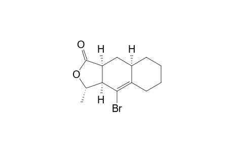 (3S,3aR,8aR,9aS)-4-Bromo-3-methyl-3a,5,6,7,8,8a,9,9a-octahydro-3H-naphtho[2,3-c]furan-1-one