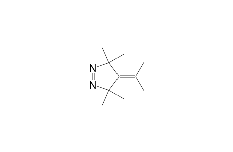 3H-Pyrazole, 4,5-dihydro-3,3,5,5-tetramethyl-4-(1-methylethylidene)-