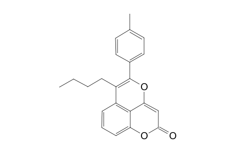 6-(n-Butyl)-5-(p-Tolyl)-pyrano[2,3,4-de]-1-benzopyran-2-one