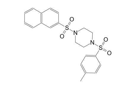 piperazine, 1-[(4-methylphenyl)sulfonyl]-4-(2-naphthalenylsulfonyl)-