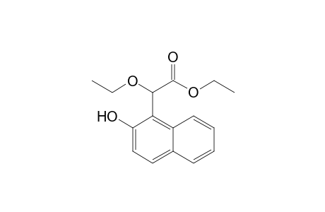 Ethyl .alpha.-Ethoxy-.alpha.-(2-hydroxy-1-naphthyl)acetate