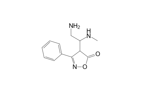 4,5-Dihydro-4-[(methylamino).beta.-aminoethyl]-3-phenylisoxazol-5-one