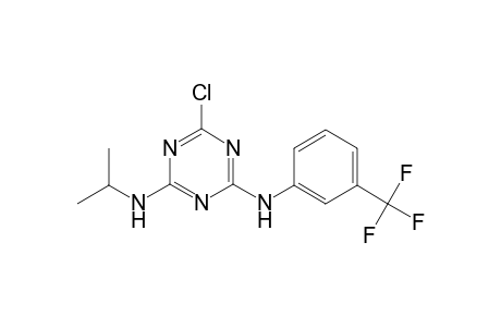 1,3,5-Triazine-2,4-diamine, 6-chloro-N-(3-trifluoromethylphenyl)-N'-isopropyl-