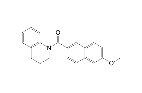 Quinoline, 1,2,3,4-tetrahydro-1-[(6-methoxy-2-naphthalenyl)carbonyl]-