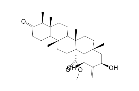 METHYL-3-OXO-19beta,21beta-DIHYDROXY-30-NOR-D:A-FRIEDO-OLEAN-20(29)-EN-27-CARBOXYLATE