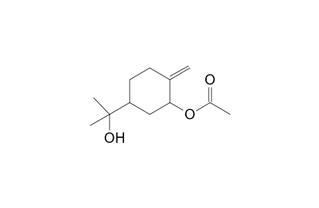 2-Acetoxy-p-mentha-1(7)-ene-8-ol