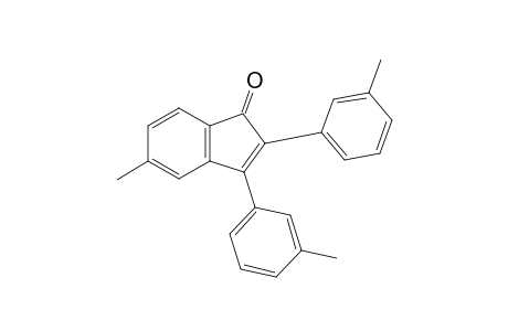 1H-Inden-1-one, 3-methyl-2,3-bis(3-methylphenyl)-