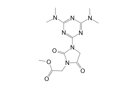 methyl {3-[4,6-bis(dimethylamino)-1,3,5-triazin-2-yl]-2,5-dioxo-1-imidazolidinyl}acetate