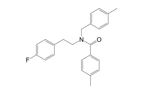 4-Fluorophenethylamine N-(4-methylbenzyl)-N-4-toluoyl