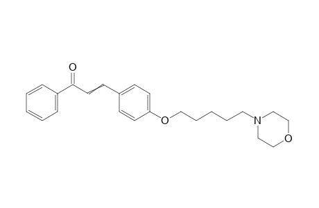 4-(5-morpholinopentoxy)chalcone