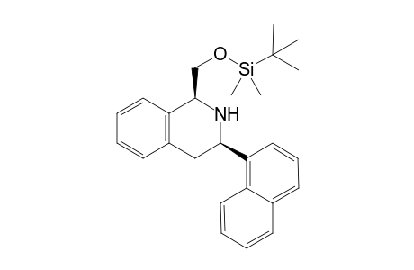 cis-(1R,3S)-3-[(tert-Butyldimethylsilyloxy)methyl]-1-naphthyl-1,2,3,4-tetrahydroisoquinoline