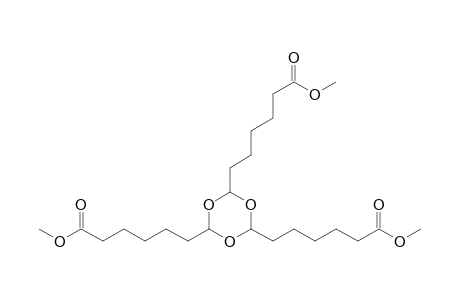 2,4,6-Tri(5-methoxycarbonylpentyl)-1,3,5-trioxane