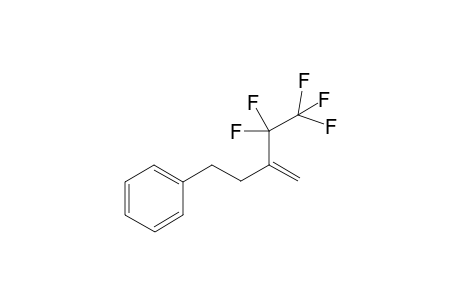 (4,4,5,5,5-Pentafluoro-3-methylenepentyl)benzene