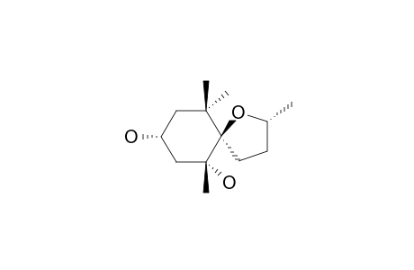 TECTOIONOL-A;(3R,5R,6S,9R)-6,9-EPOXIIONANE-3,5-DIOL