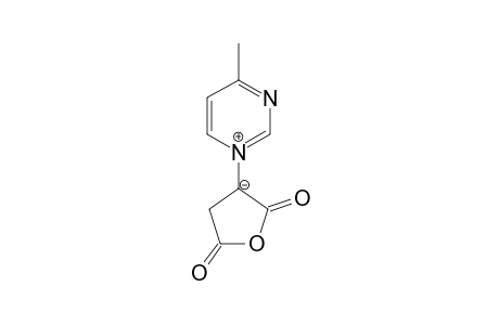 4-Methyl-1-(2,5-dioxotetrahydrofuran-3-yl)pyrimidinium ylide