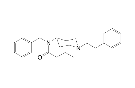 N-Benzyl-N-(1-(2-phenylethyl)-4-piperidyl)butyramide