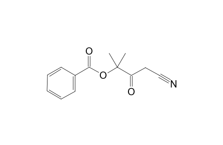 3-Cyano-1,1-dimethyl-2-oxopropyl benzenecarboxylate