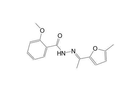 2-methoxy-N'-[(E)-1-(5-methyl-2-furyl)ethylidene]benzohydrazide