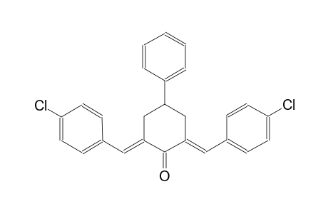 cyclohexanone, 2,6-bis[(4-chlorophenyl)methylene]-4-phenyl-, (2E,6E)-