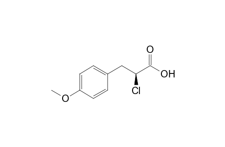 (S)-2-Chloro-3-(4-methoxyphenyl)propanoic Acid