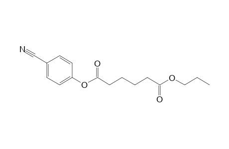 Adipic acid, 4-cyanophenyl propyl ester