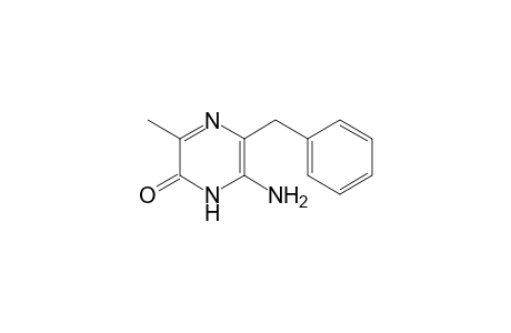 6-Amino-3-methyl-5-(phenylmethyl)-1H-pyrazin-2-one