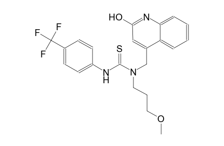 thiourea, N-[(2-hydroxy-4-quinolinyl)methyl]-N-(3-methoxypropyl)-N'-[4-(trifluoromethyl)phenyl]-